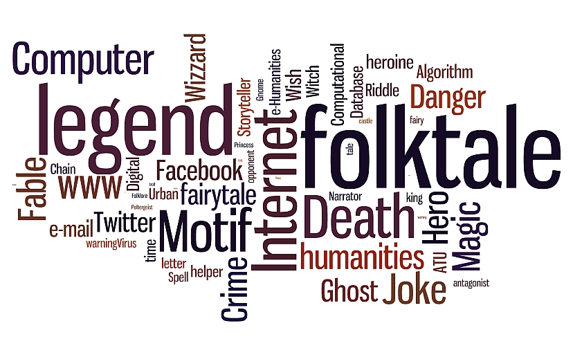 Wordcloud Folktales